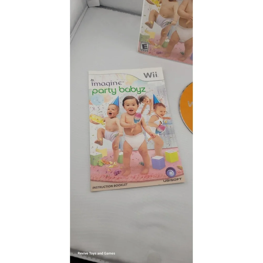 Imagine: Party Babyz (Nintendo  Wii, 2007) CIB Complete Tested and Working Great